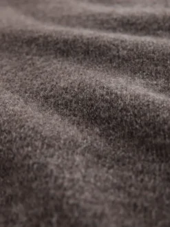 Neutraal - Quarter Zip Neck Jumper with Wool