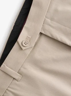 Neutraal - Slim Fit - Chique stretchy broek