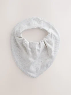 Neutraal - Verpakking met 5 babyslabbetjes