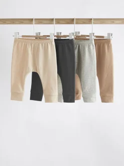 Neutraal - Verpakking van 4 babyleggings (0 mnd -2 jr)