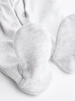 Neutraal - Verpakking van 3 babypyjama's van 100% katoen (0 - 2 jr)