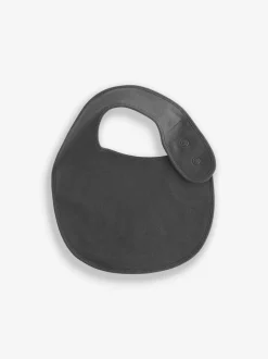 Neutraal - Verpakking van 5 babyslabbetjes van 100% katoen