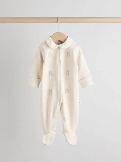 Neutraal - Verpakking van 3 babypyjama's (0-2jr)