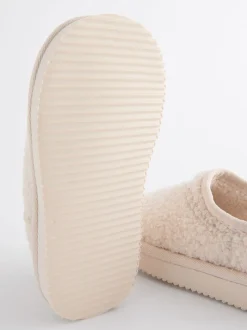 Neutraal borg - Shoot pantoffels