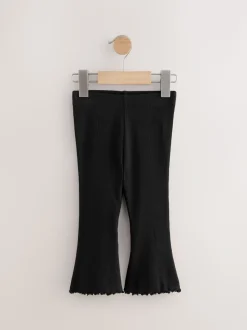 Neutraal dierenprint - Flare leggings 3 stuks (3mnd-7jr)
