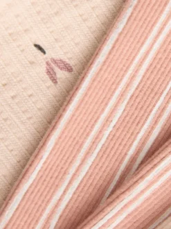 Neutraal fijne print - Set van 2 hemdjes en shorts (3mnd -7jr)