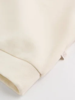 Neutraal geruit - Set van babysweatshirt en broek (0mnd -2jr)