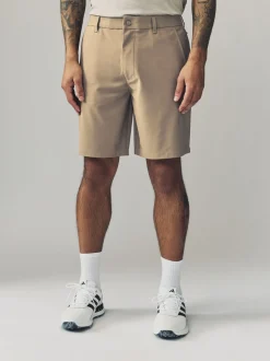 Neutraal kiezelkleurig - Active Golfshorts