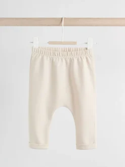Neutraal met beren - Baby 100% Cotton Leggings 2 Pack (0mths-2yrs)