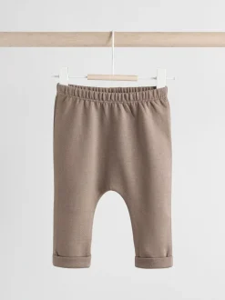 Neutraal met beren - Baby 100% Cotton Leggings 2 Pack (0mths-2yrs)