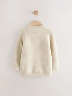Neutraal met beren - Vest met ritssluiting (3 mnd-7 jr)