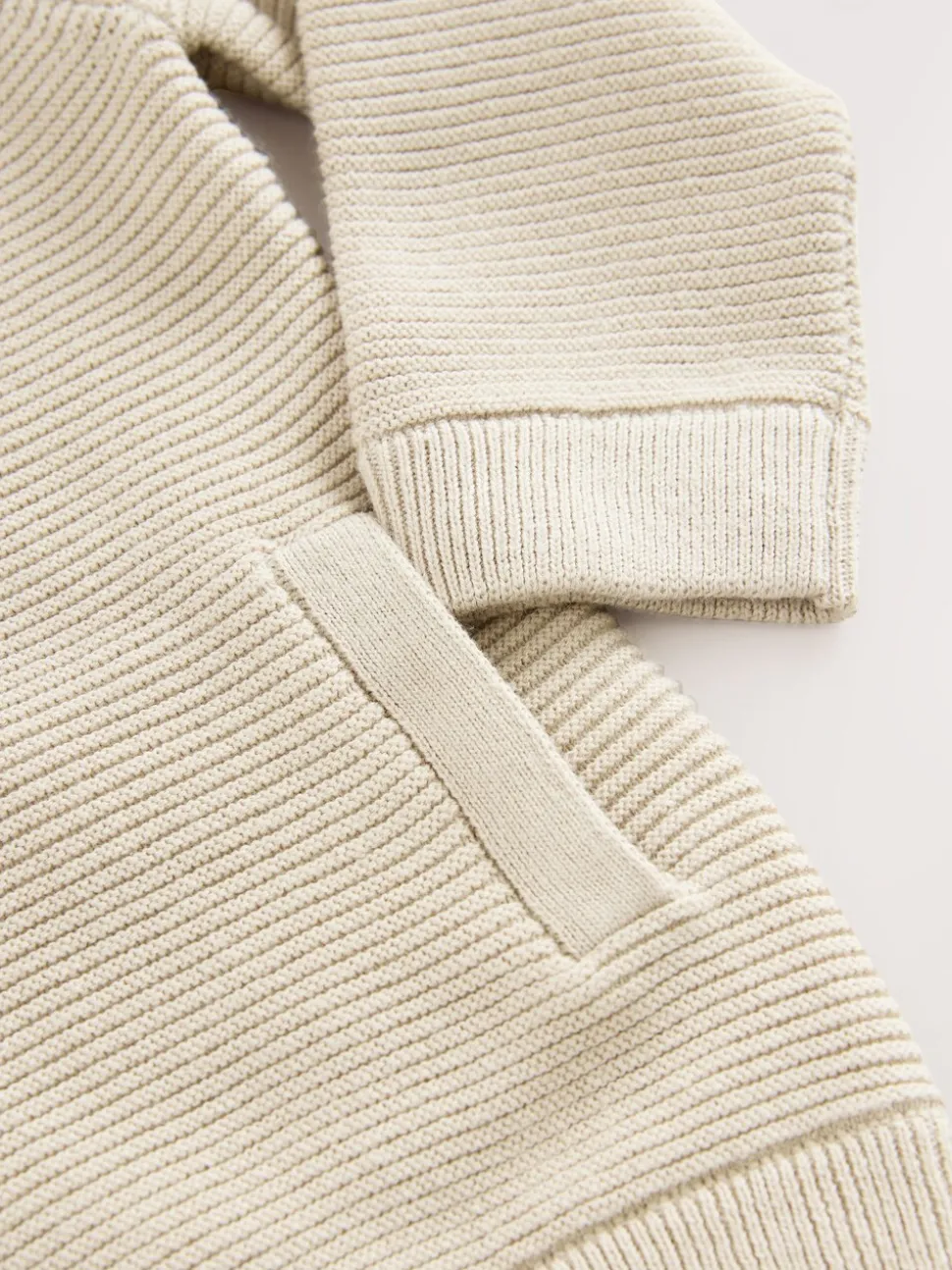 Neutraal met beren - Vest met ritssluiting (3 mnd-7 jr)