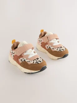 Neutraal met dieren - Sneakers met elastische veters en klittenbandsluiting