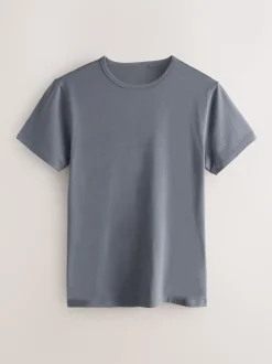Neutraal/blauw - Verpakking van 5 - Modal Layering T-Shirt