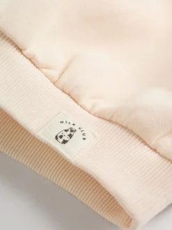 Neutral/Cow Milk Club Printed - Sweat and Leggings Baby Set (0mths-2yrs)