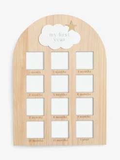New Baby Cloud My First Year Photo Frame