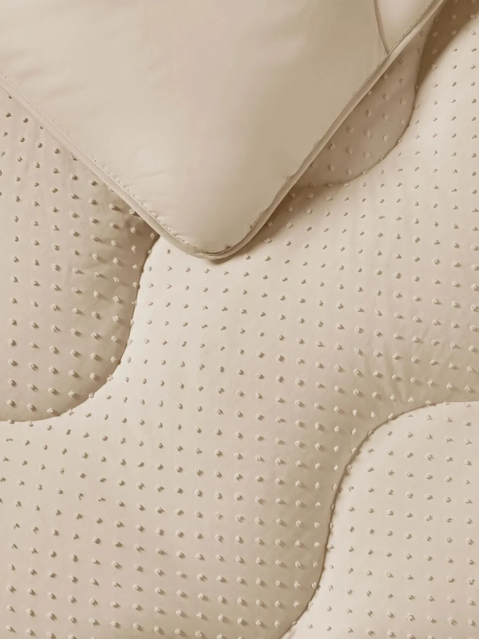 Night Lark Natural Oat 4.5 Tog Coverless Duvet and Pillowcase Set