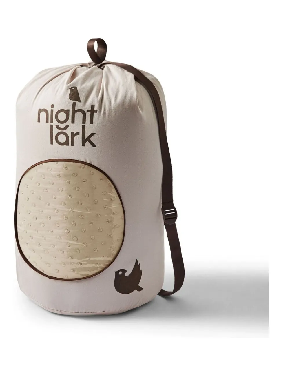 Night Lark Natural Oat 4.5 Tog Coverless Duvet and Pillowcase Set