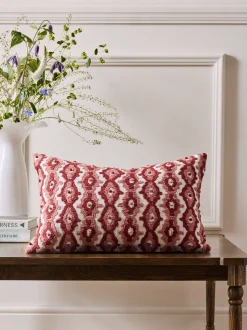 Nina Campbell Marrakesh Embroidered Feather Filled Cushion