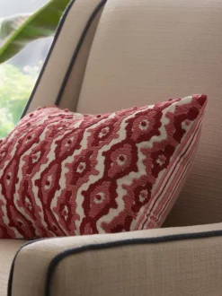 Nina Campbell Marrakesh Embroidered Feather Filled Cushion