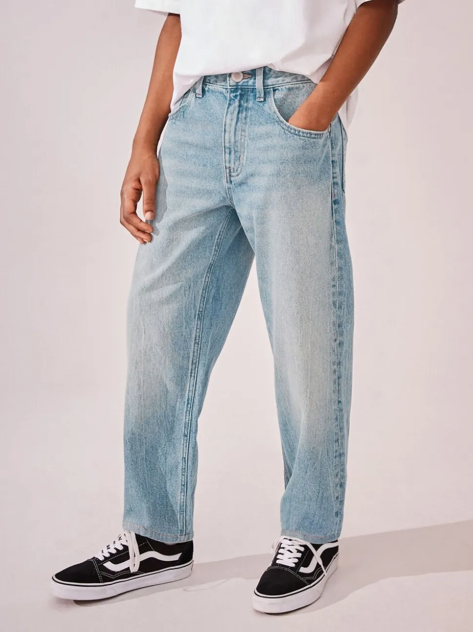 Normaal blauw - Authentieke jeans (3-16jr)