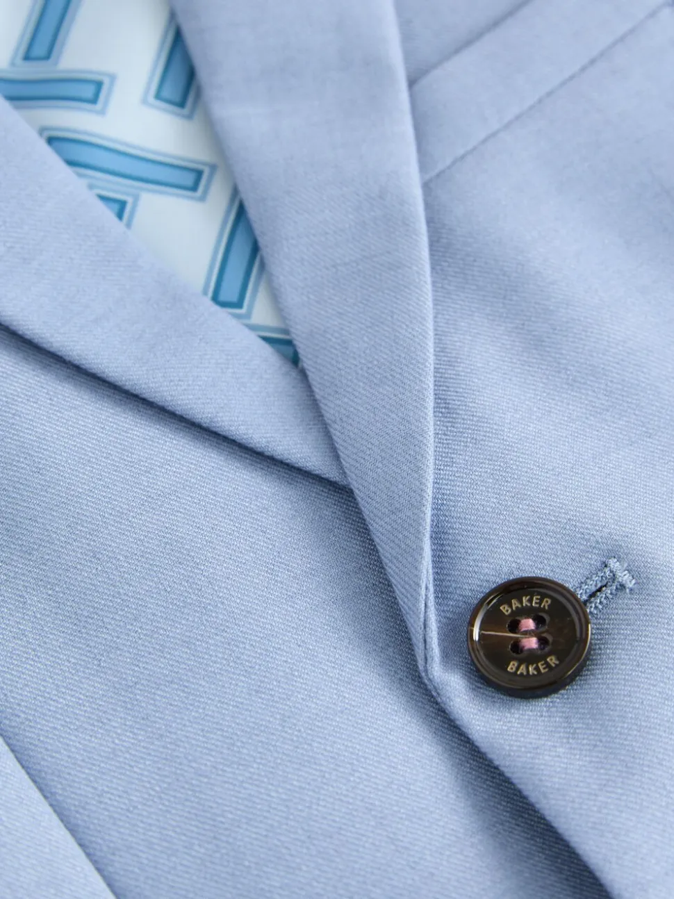 Normaal blauw - Baker By Ted Baker kostuumjasje