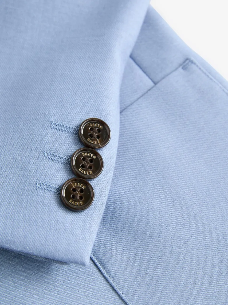 Normaal blauw - Baker By Ted Baker kostuumjasje