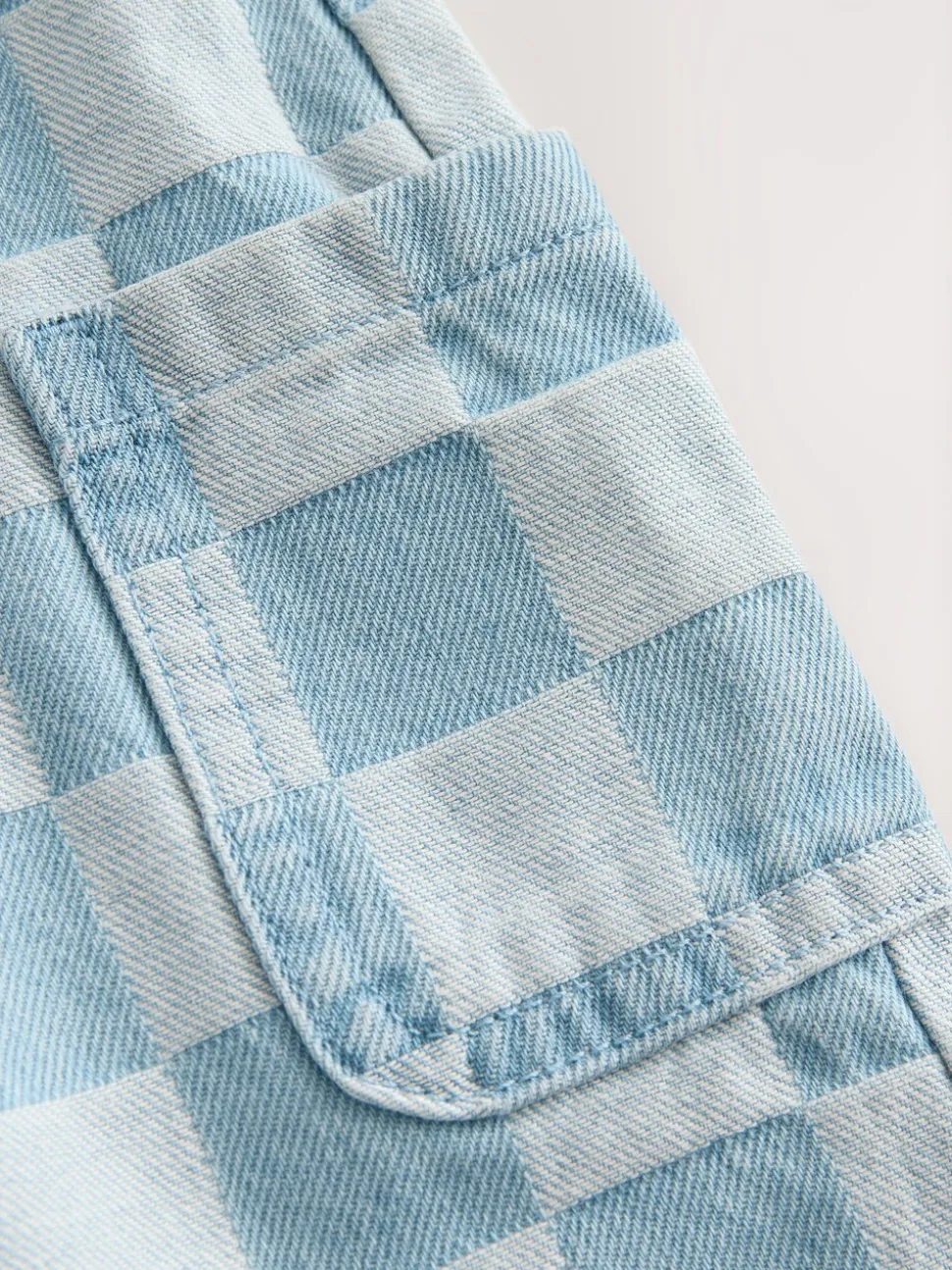 Normaal blauw - Bretelbroeken gecontroleerd (3maanden -7jaar)