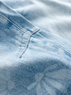 Normaal blauw - Daisy Printed Dungaree (3-16yrs)