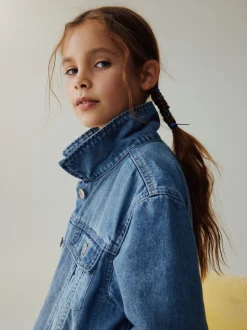 Normaal blauw - Denim Western Jacket (3-16yrs)