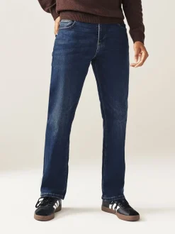 Normaal blauw - Klassieke stretchy jeans