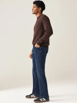Normaal blauw - Klassieke stretchy jeans