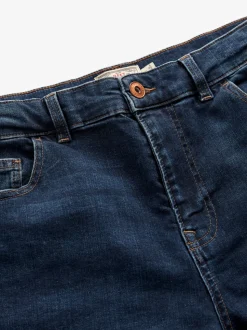 Normaal blauw - Klassieke stretchy jeans
