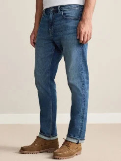 Normaal blauw - Slim Fit - Signature Selvedge Denim Jeans