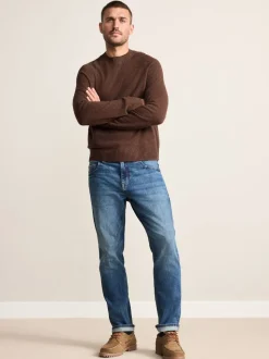 Normaal blauw - Slim Fit - Signature Selvedge Denim Jeans