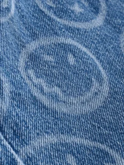 Normaal blauw - SmileyWorld® Pullon Barrel Jeans (3-16yrs)