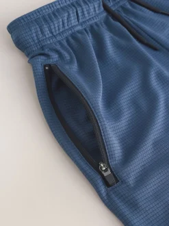Normaal blauw - Sportset van T-shirt en short (3-16 jr)