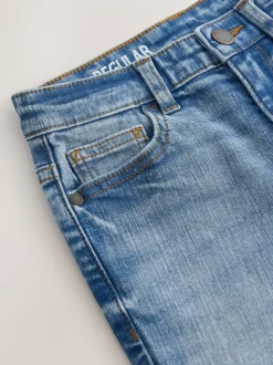 Normaal blauw - Stretchjeans (3-17jr)