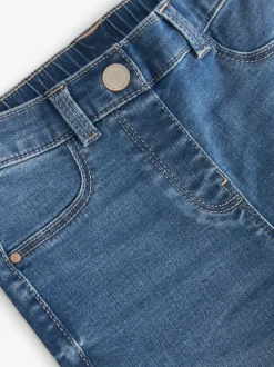 Normaal blauw - Stretchleggings (3-16 jr)