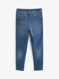 Normaal blauw - Stretchleggings (3-16 jr)