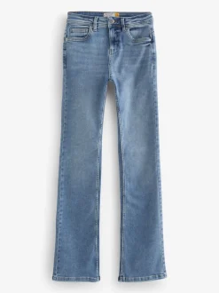 Normaal blauw - Superzachte bootcut-jeans