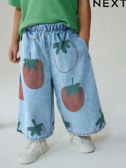Normaal blauw - Tomato Printed Jeans (3mths-7yrs)