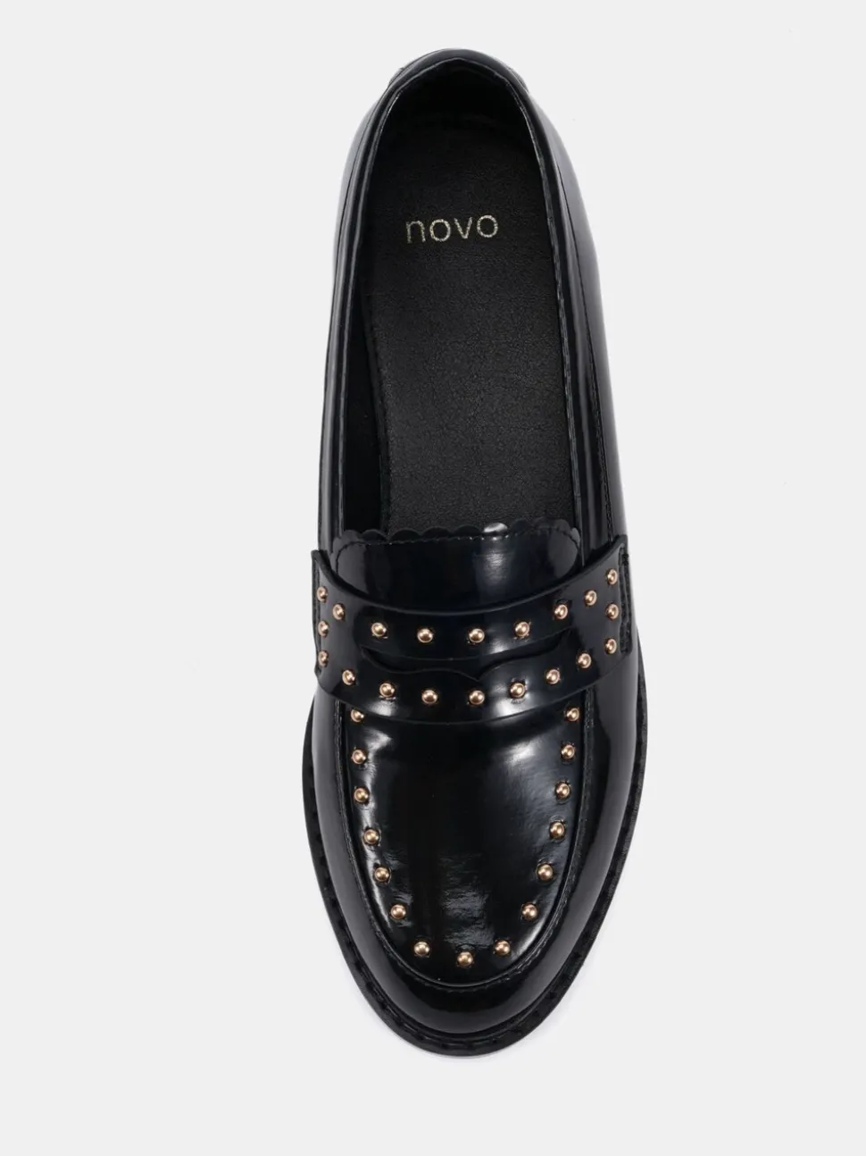 Novo CARMELLA Stud Detail Loafers