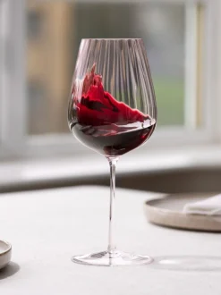 Nude Set of 2 Round Up Red Wine Glasses