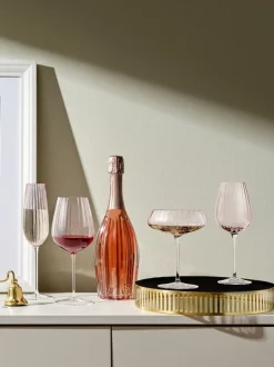 Nude Set of 2 Round Up Sparkling Wine Glasses