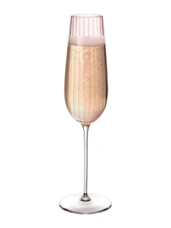 Nude Set of 2 Round Up Sparkling Wine Glasses