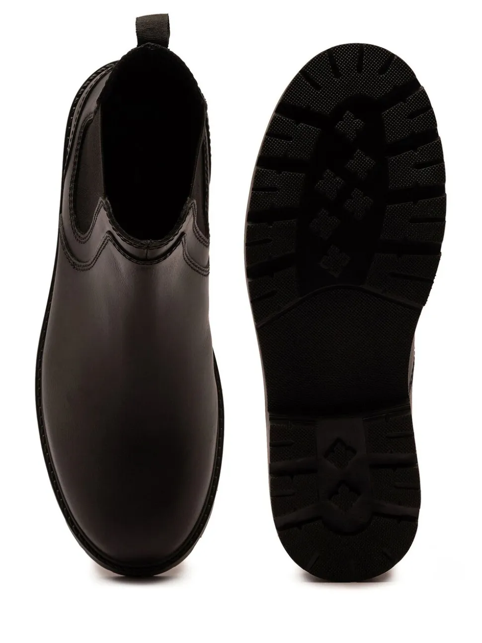 Off The Hook Vader leren Formeel Chelsea Boots