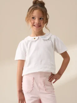 Off White - Angel & Rocket Emily Peter Pan Collar Blouse