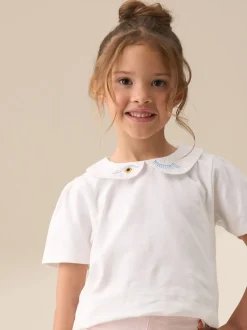 Off White - Angel & Rocket Emily Peter Pan Collar Blouse