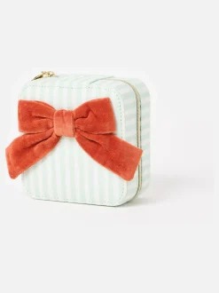 Oliver Bonas Bow Large Square Jewellery Box